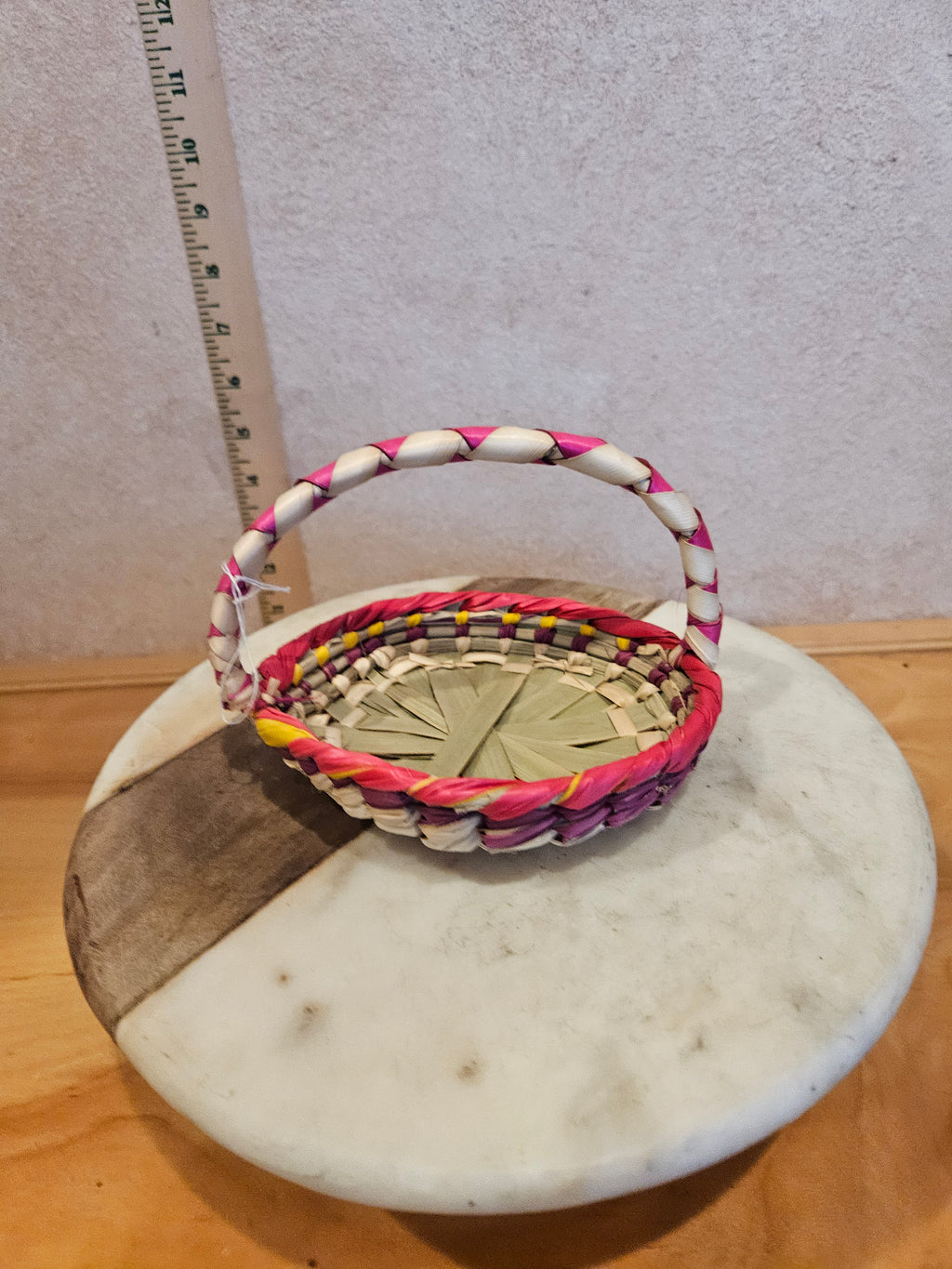Colorful Handwoven Small Basket