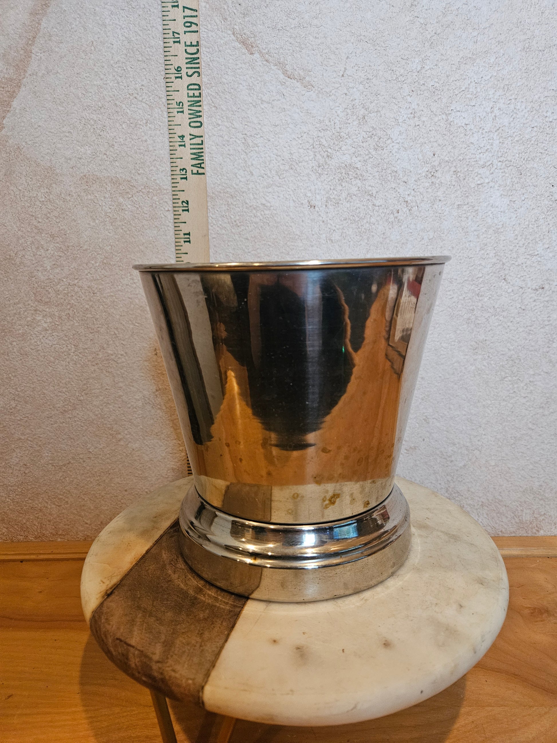 Silver Decorative Planter Pot