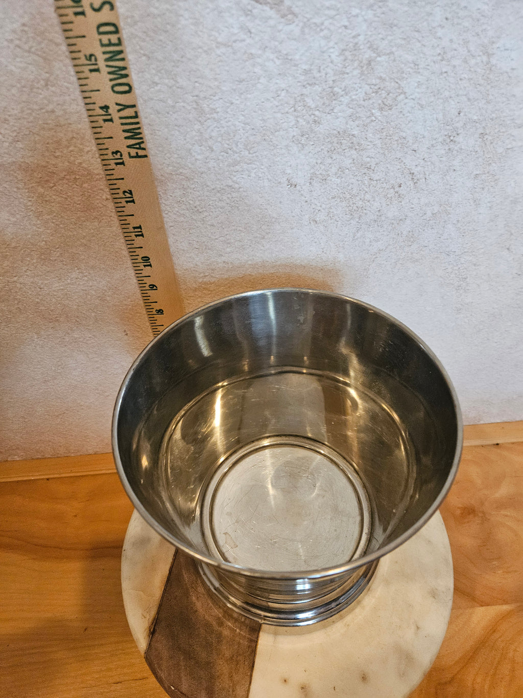 Silver Decorative Planter Pot