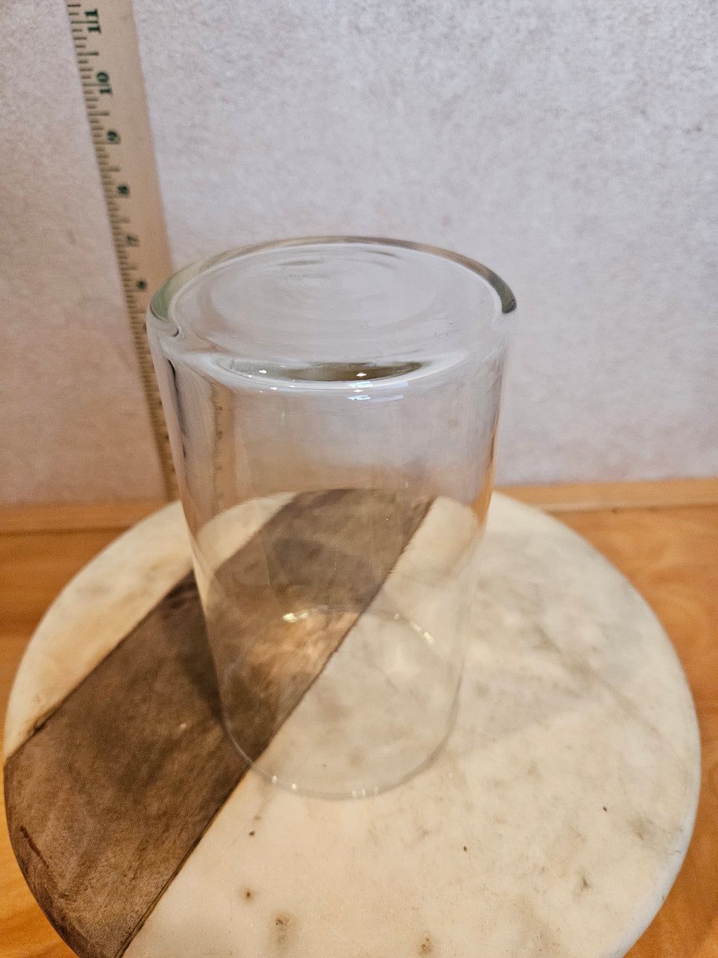 Clear Glass Cylinder Vase
