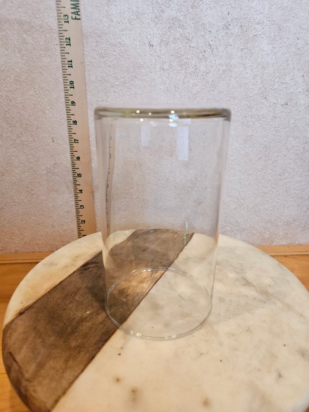 Clear Glass Cylinder Vase