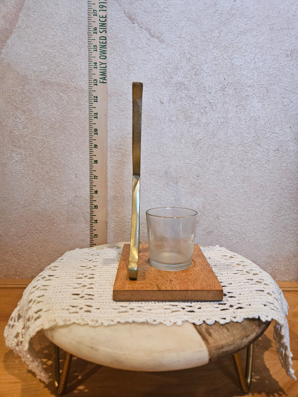 Decorative Letter K Candle Holder