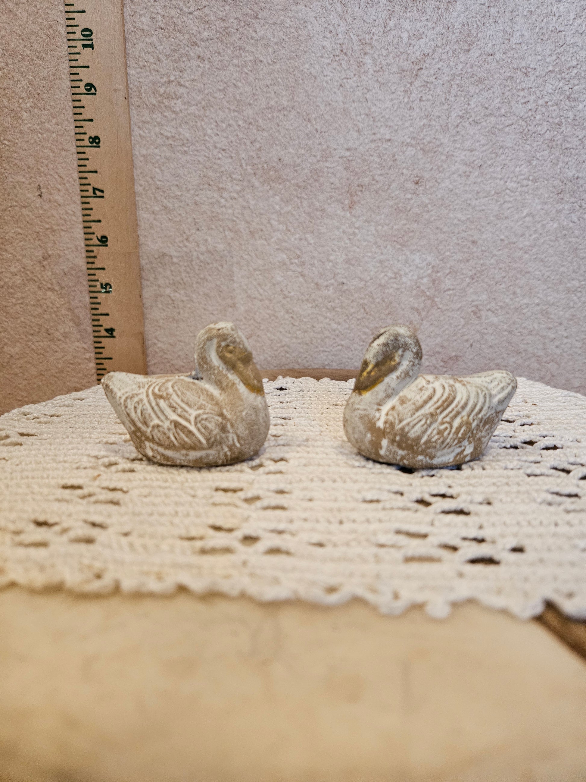 Pair of Vintage Decorative Ducks