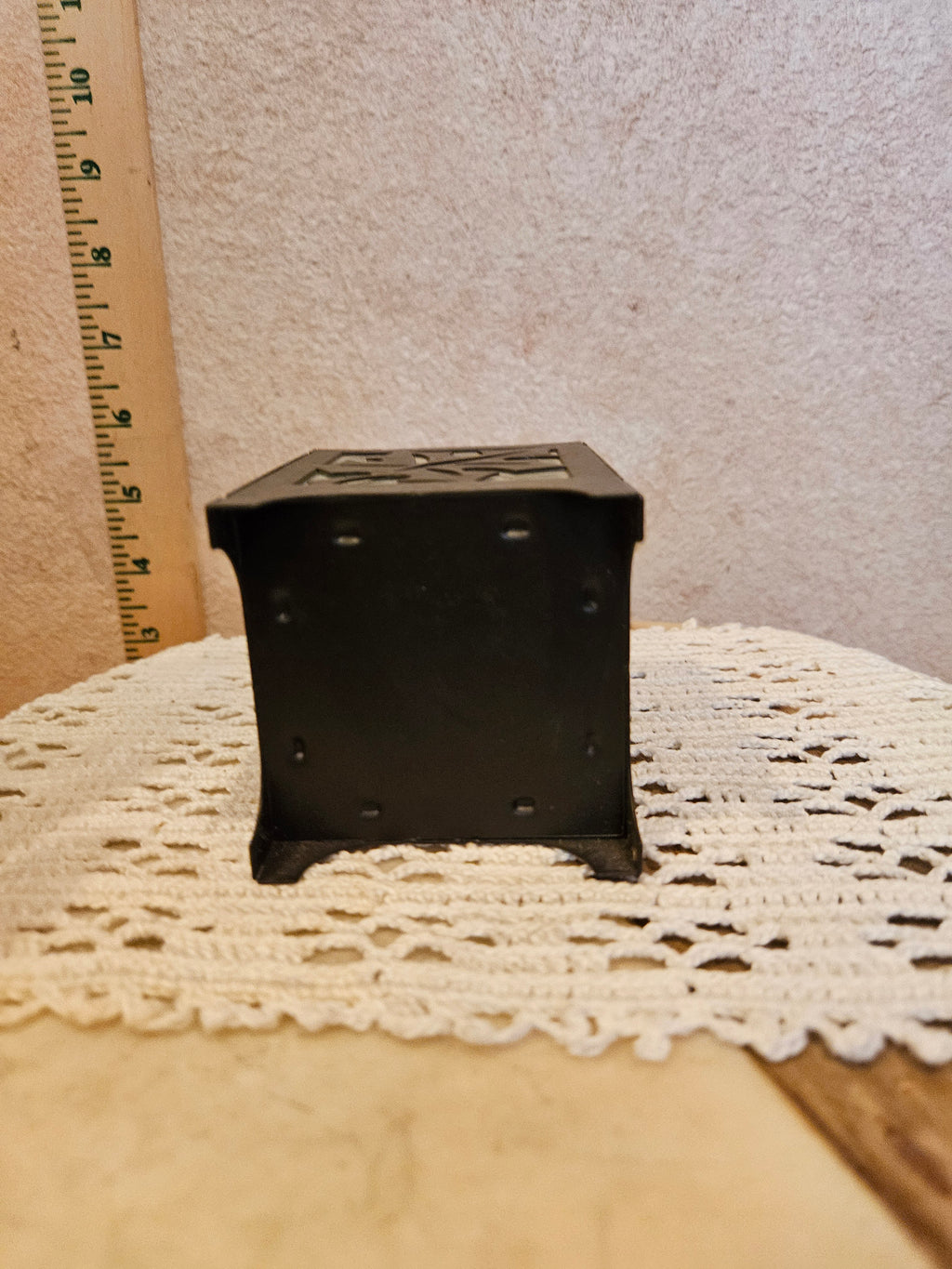 Decorative Black and Glass Lantern