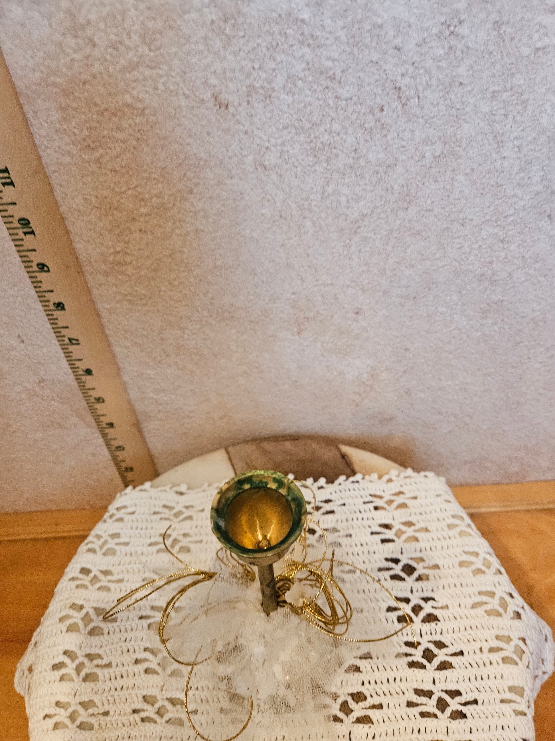 Vintage Brass Candle Holder