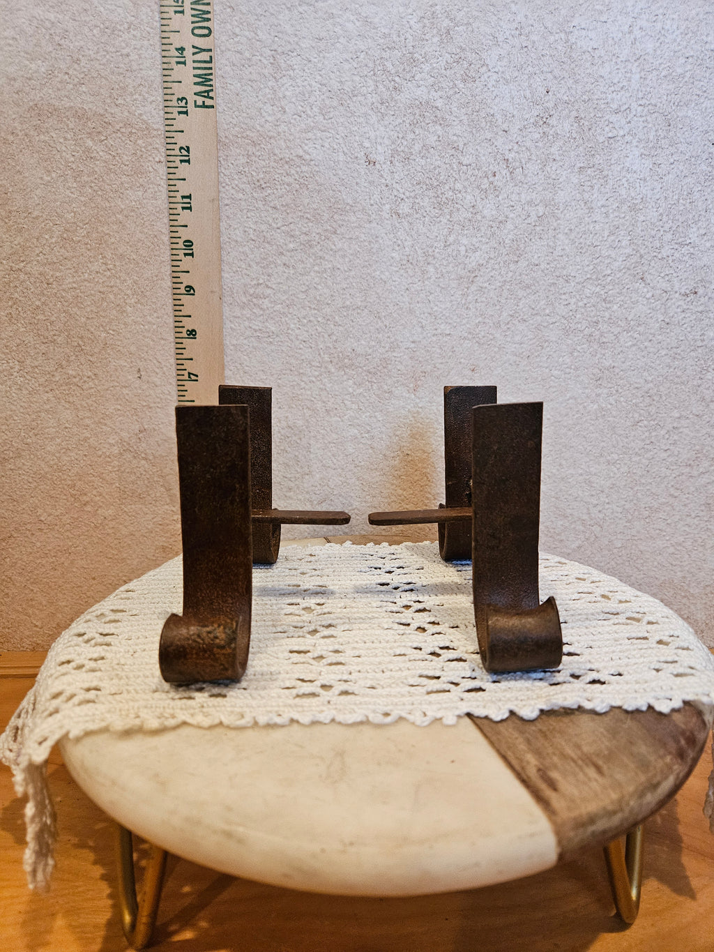 Vintage Iron Coat Hooks