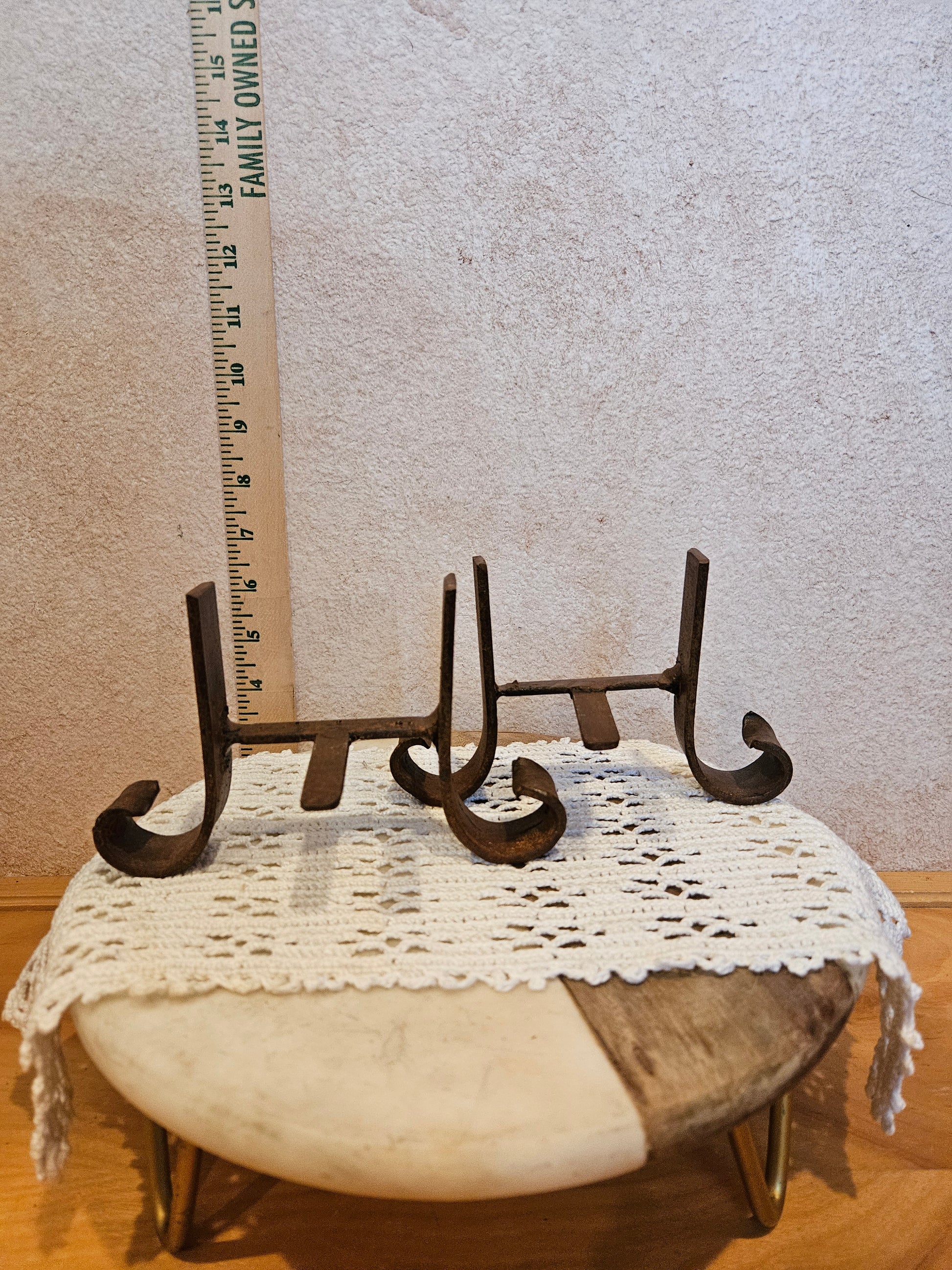 Vintage Iron Coat Hooks