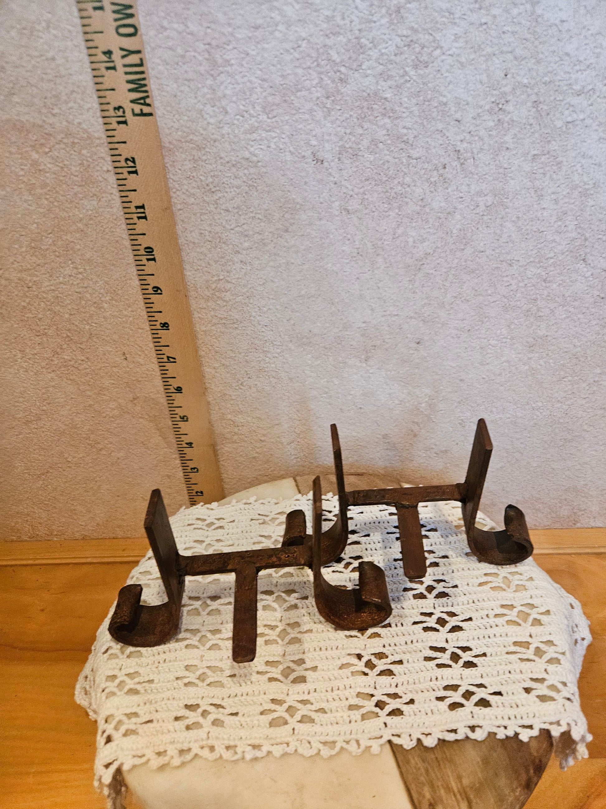 Vintage Iron Coat Hooks