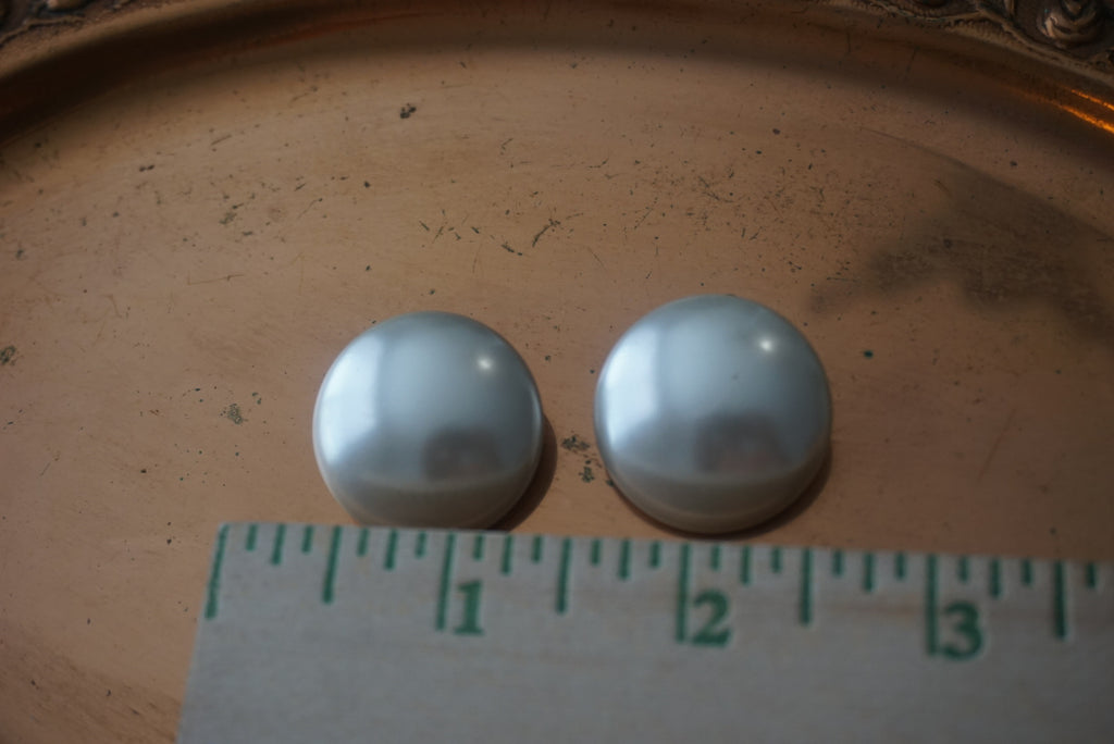 Vintage Clip-On Pearl Earrings