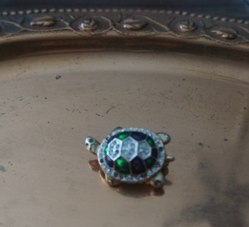 Turtle Soccer Pin