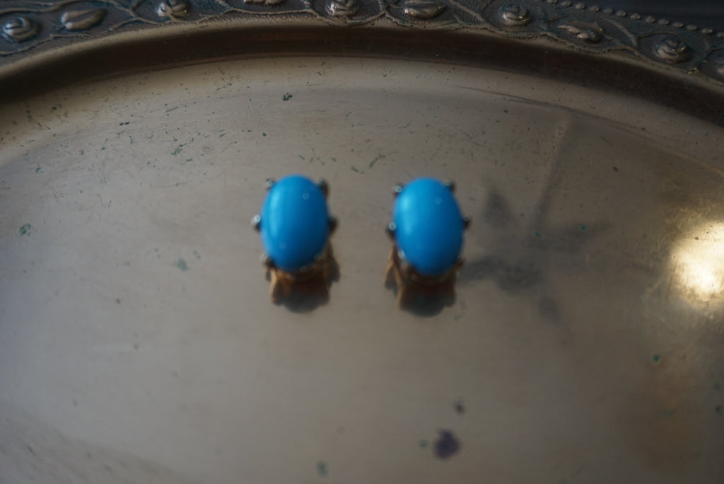 Turquoise Stone Earrings