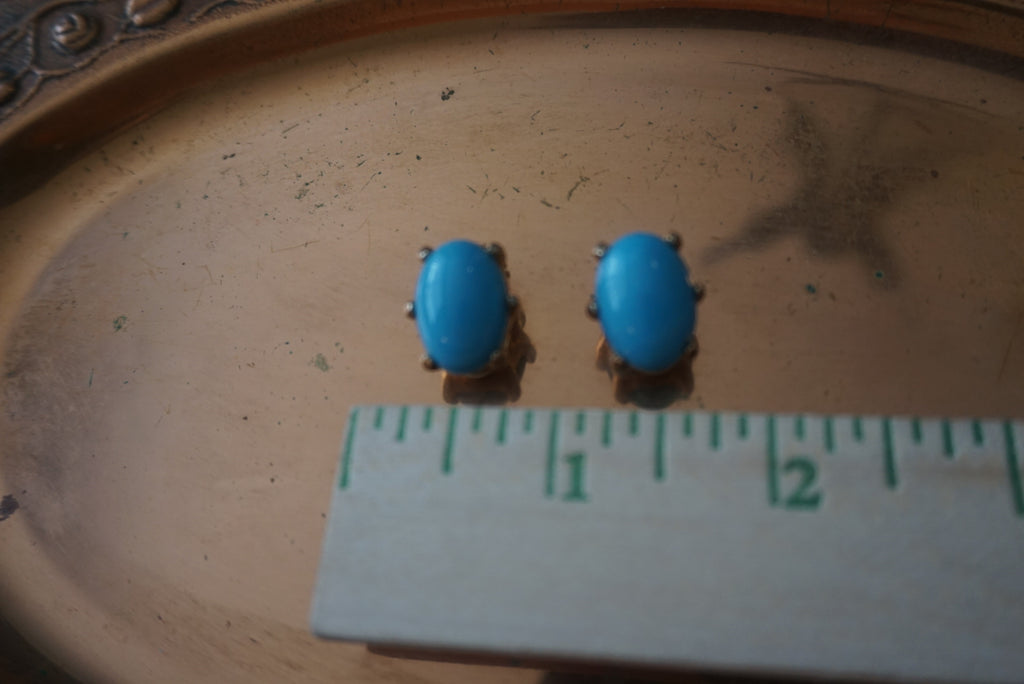 Turquoise Stone Earrings