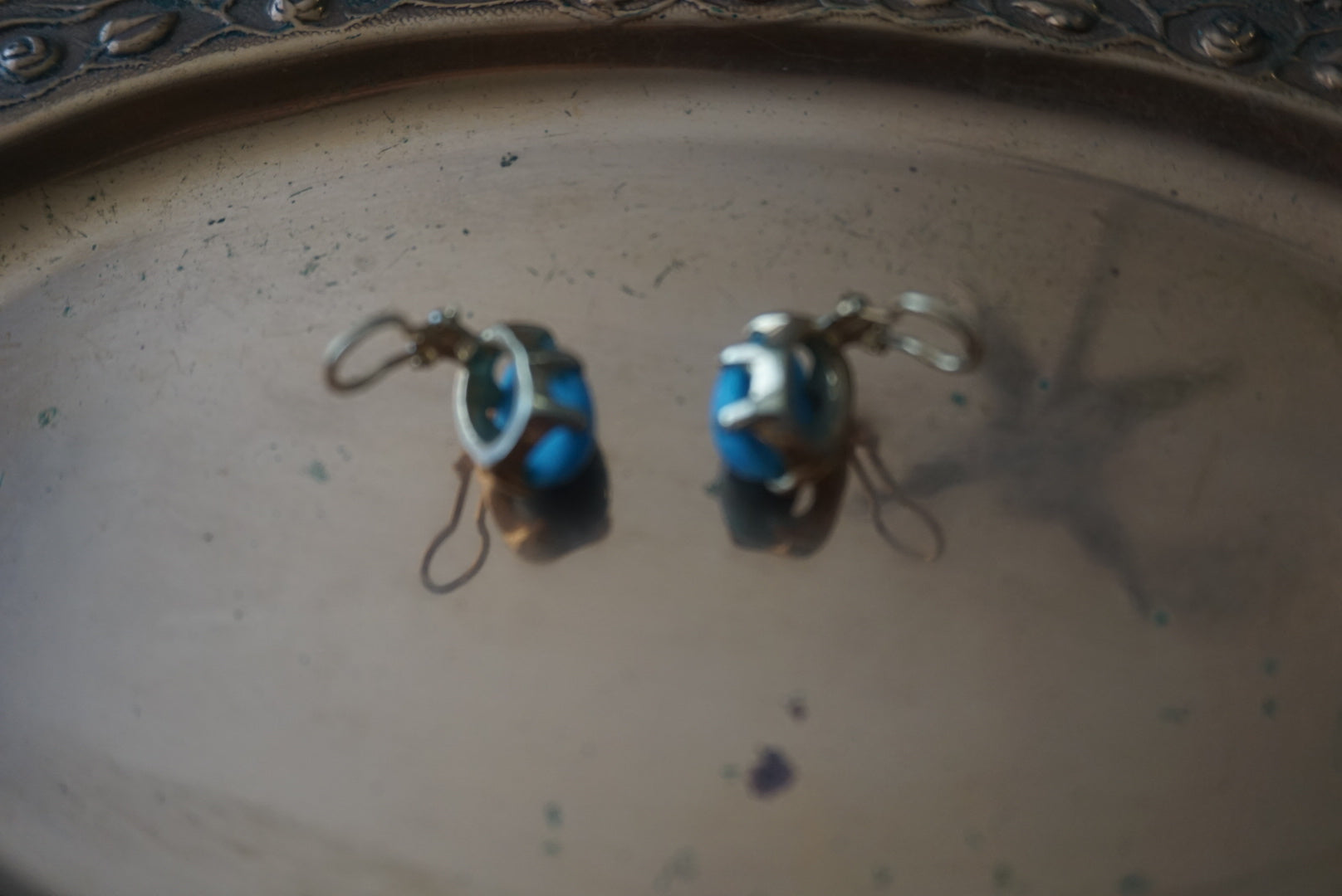 Turquoise Stone Earrings