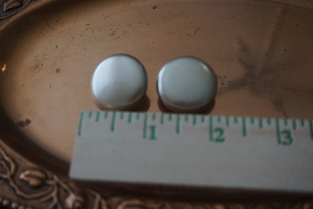 Vintage Pearl Clip-On Earrings