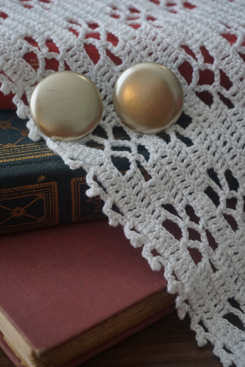 Vintage Pearl Clip-On Earrings