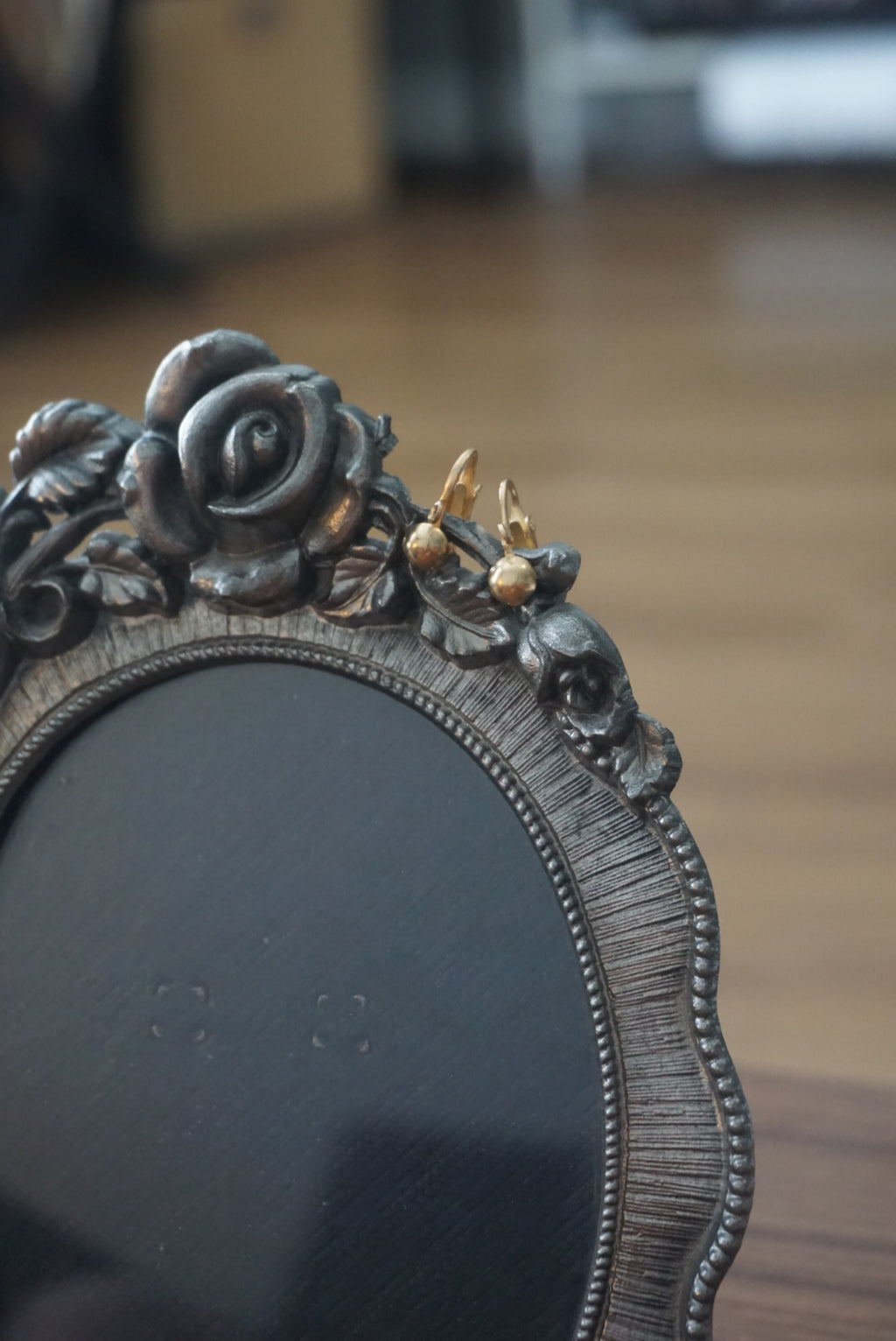 Gold Tone Clip On Earrings