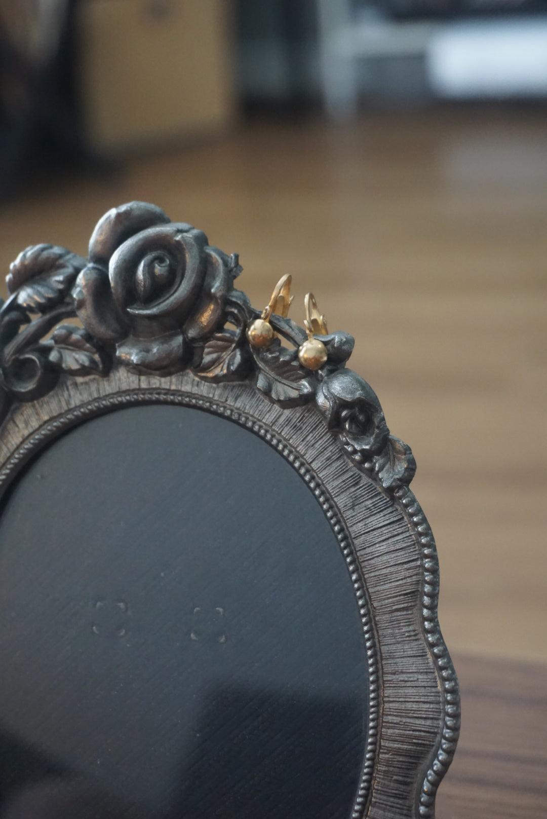 Gold Tone Clip On Earrings