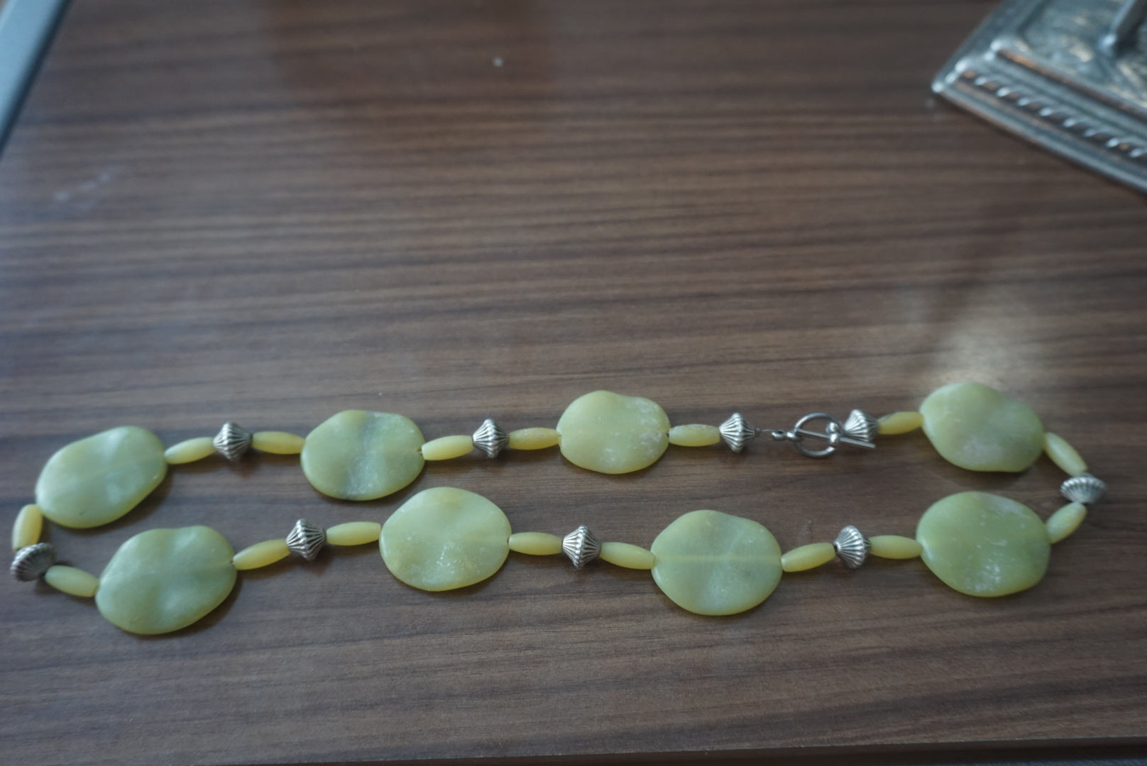 Yellow Beaded Necklace