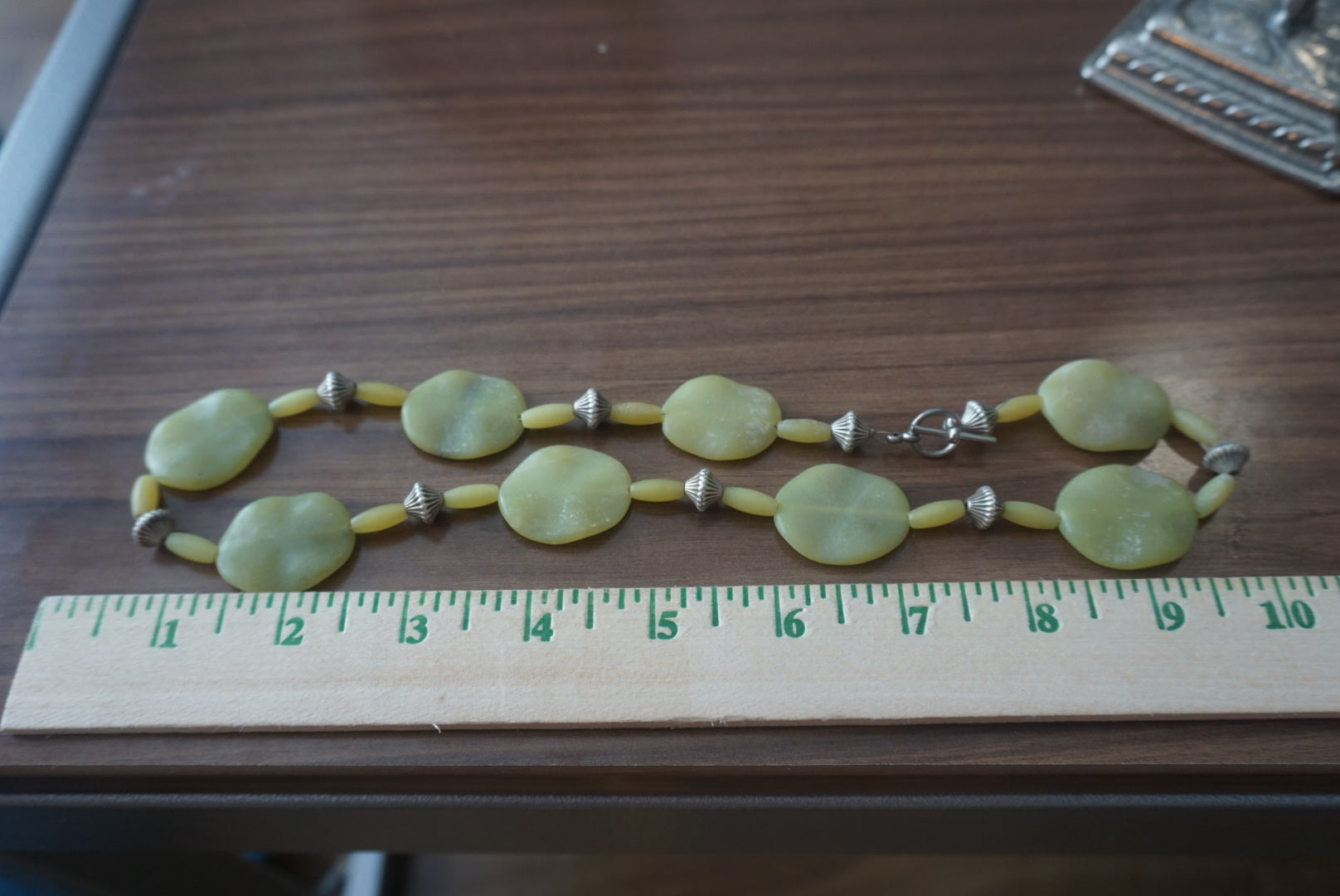 Yellow Beaded Necklace