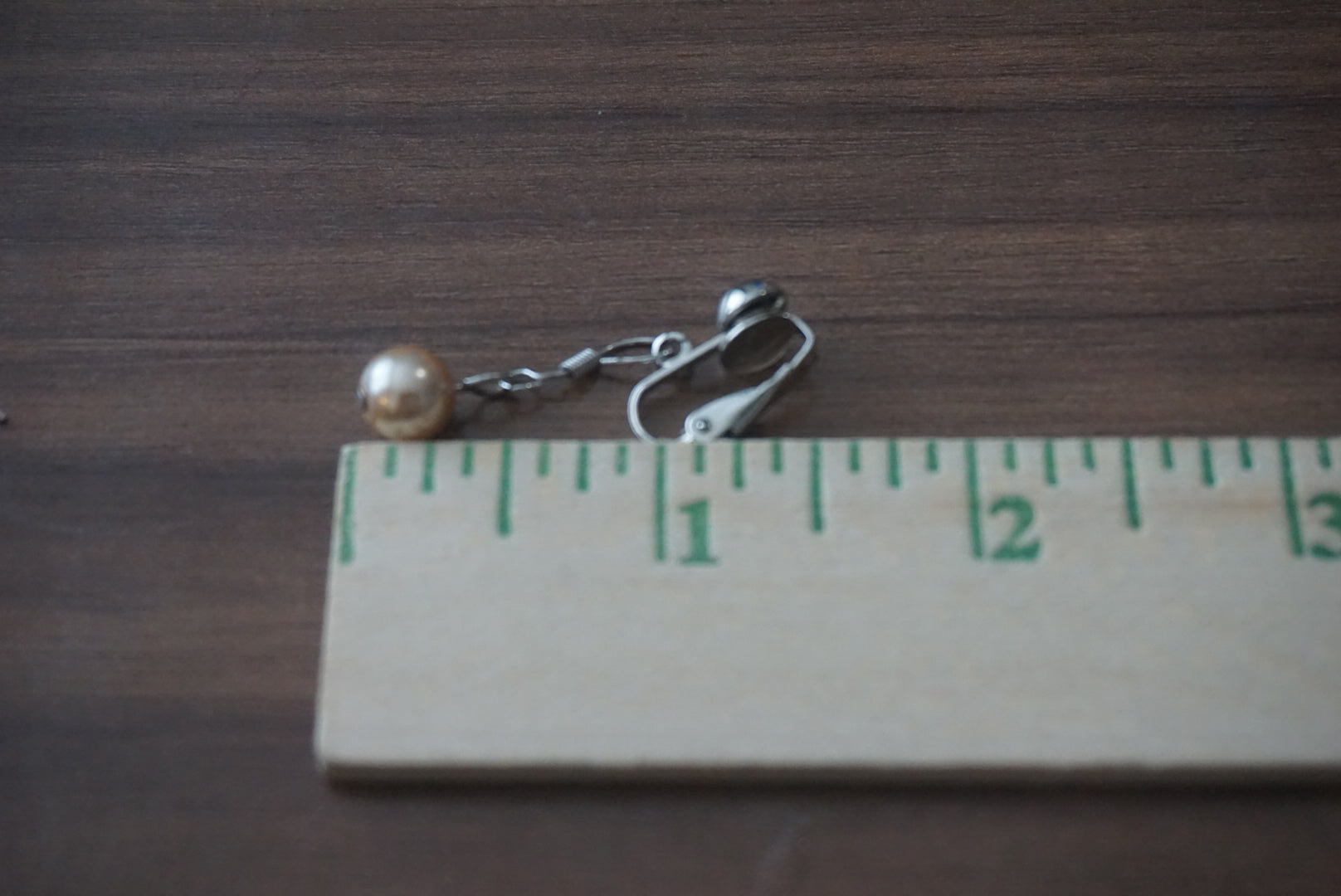 Pearl Drop Clip-On Earring