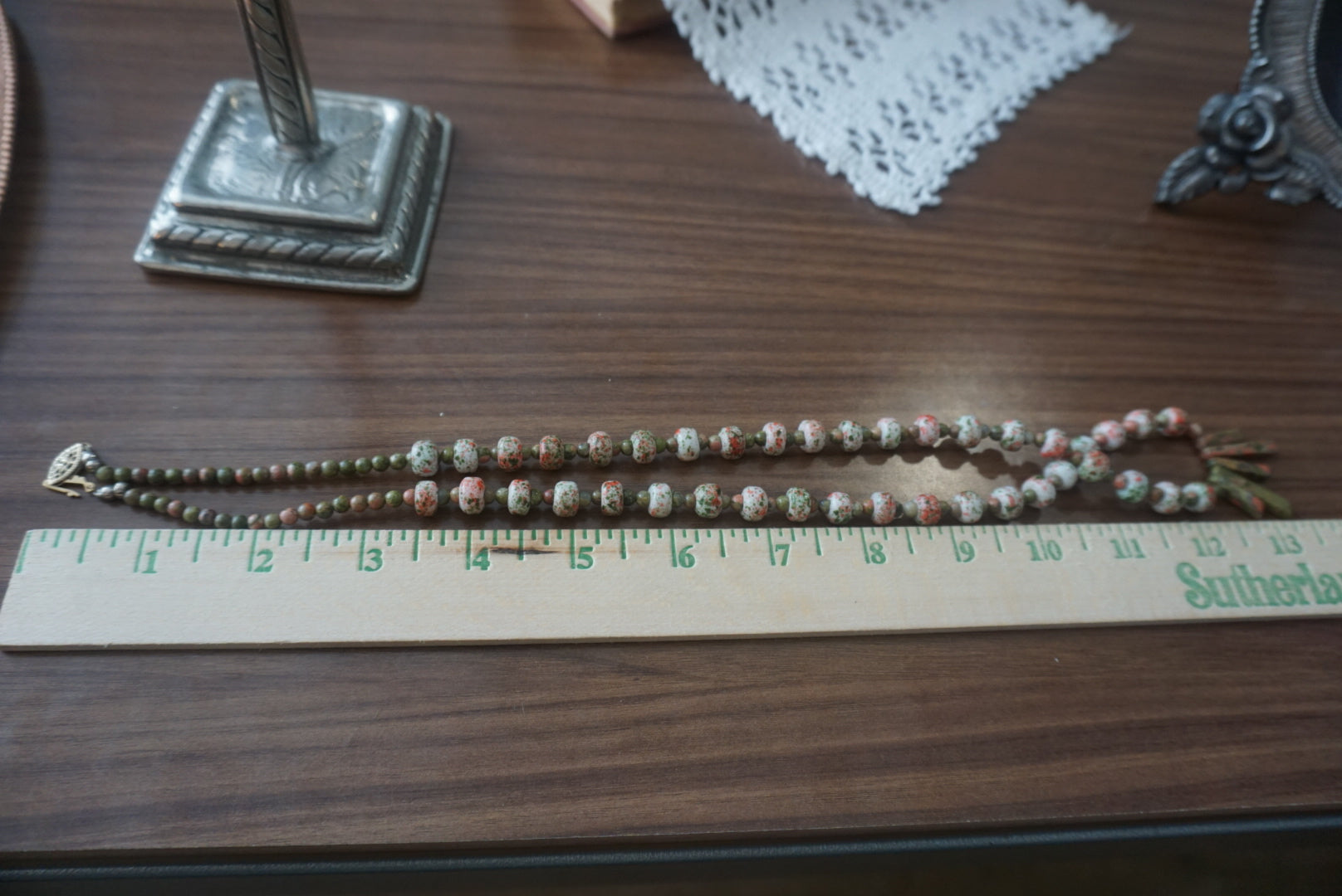Multi-Colored Beaded Necklace