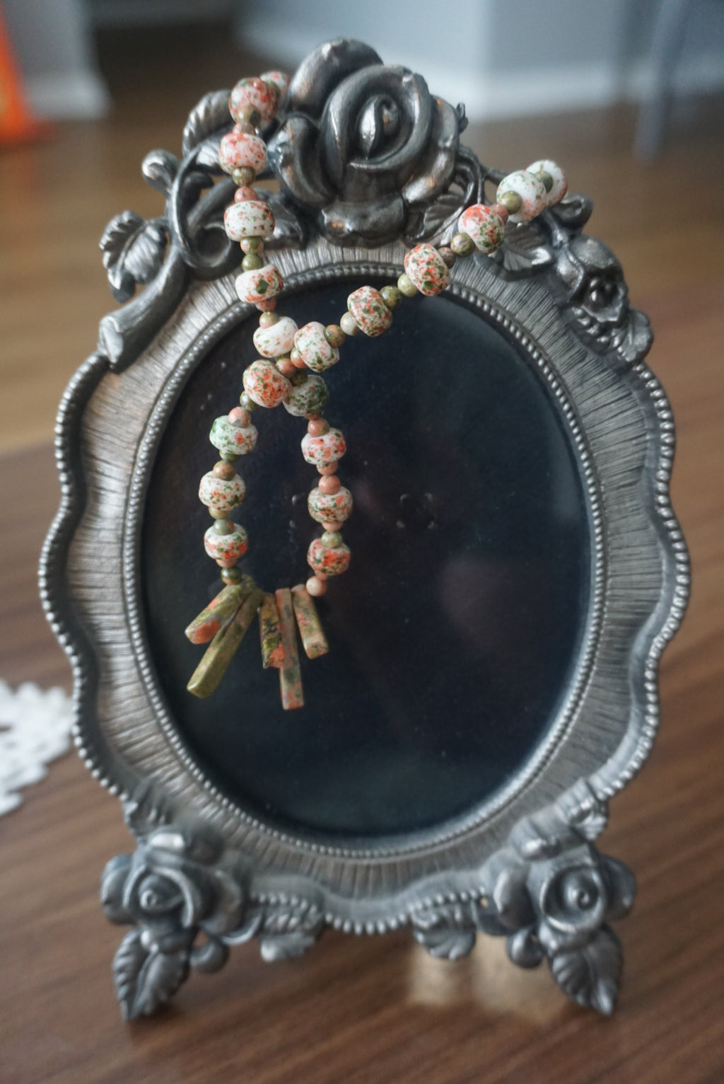 Multi-Colored Beaded Necklace