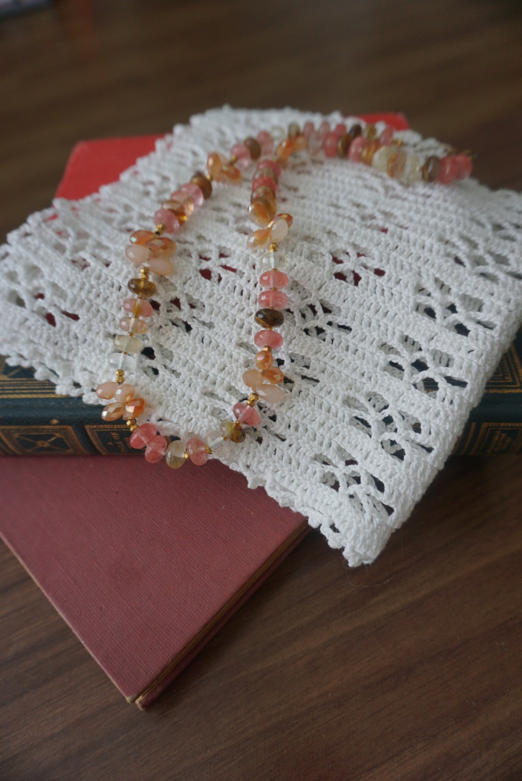 Multi-Colored Beaded Necklace