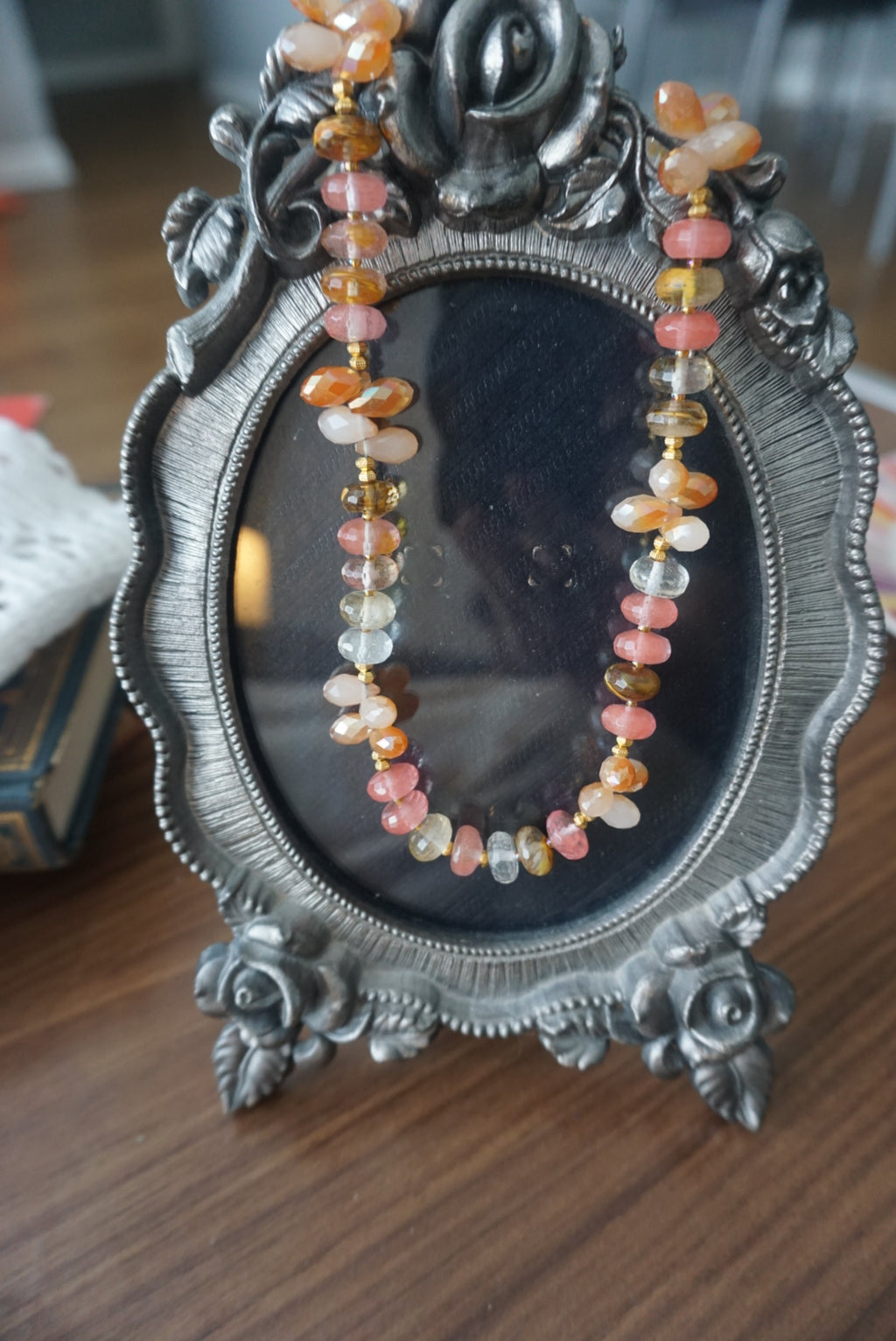 Multi-Colored Beaded Necklace