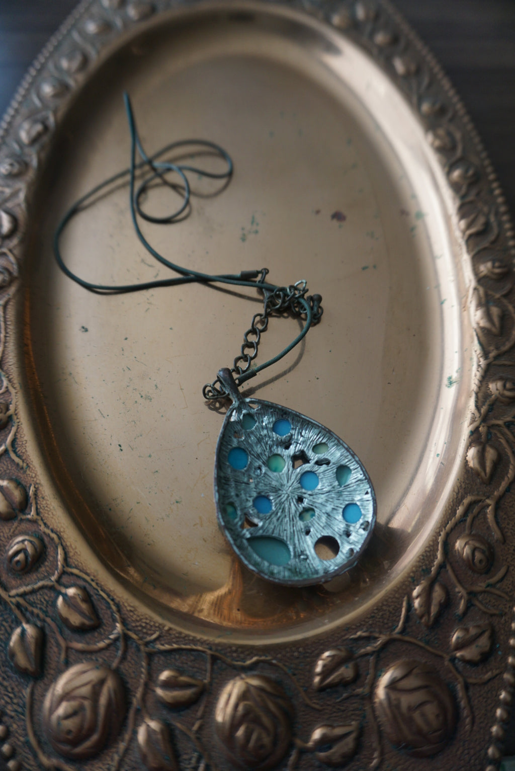 Turquoise Pendant Necklace