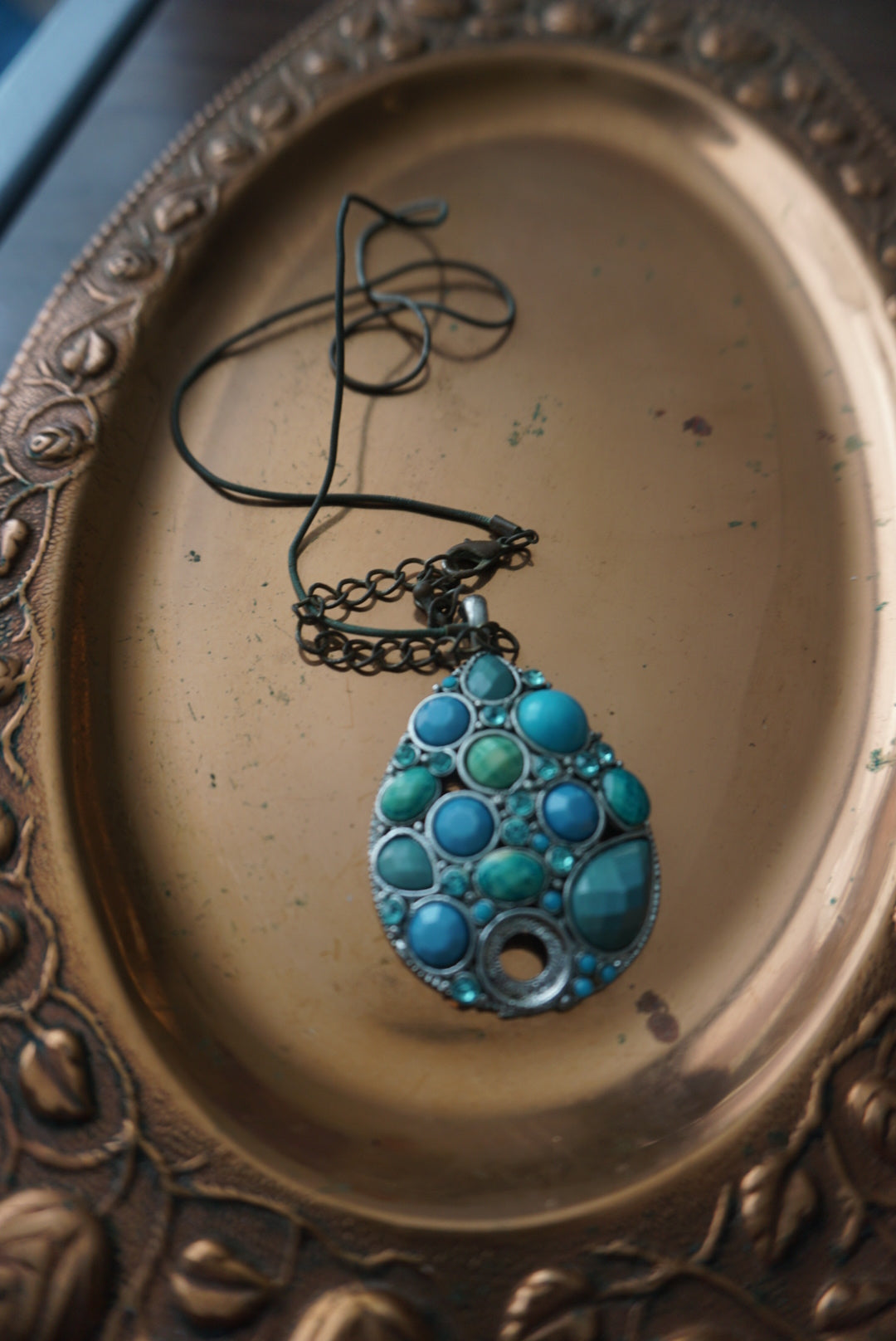 Turquoise Pendant Necklace