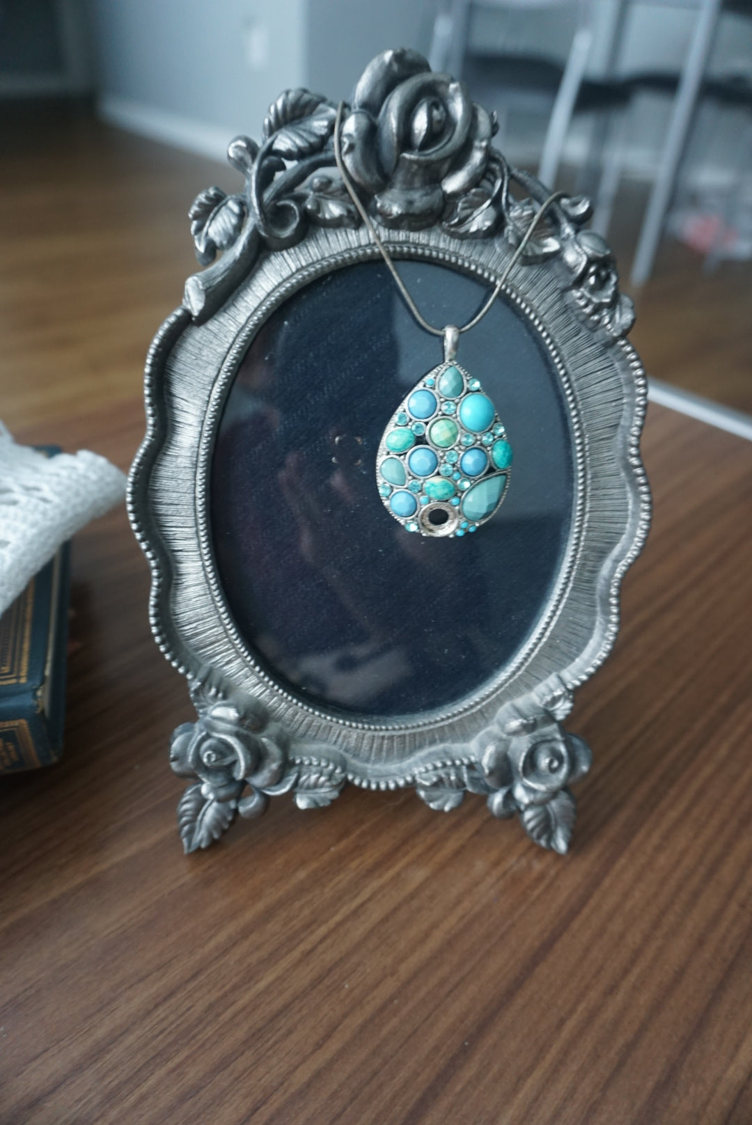 Turquoise Pendant Necklace