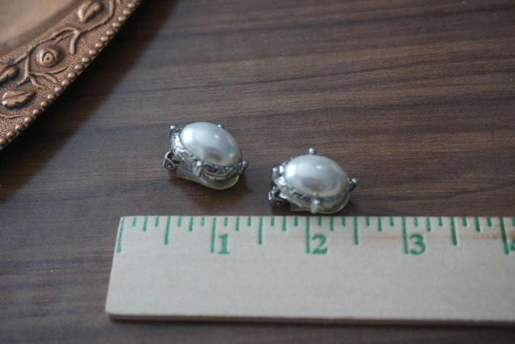Classic Pearl Clip-On Earrings