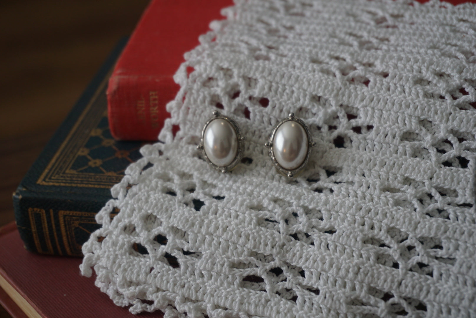 Classic Pearl Clip-On Earrings