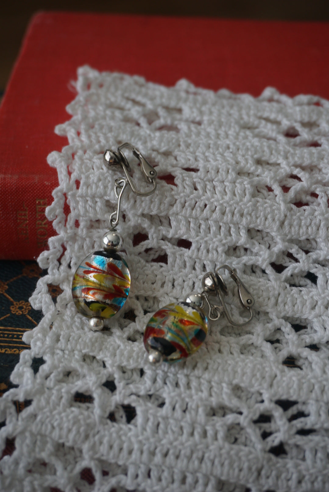 Colorful Beaded Earrings