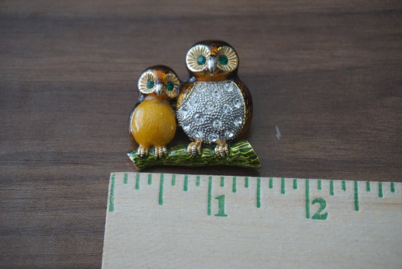 Cute Owl Couple Enamel Pin