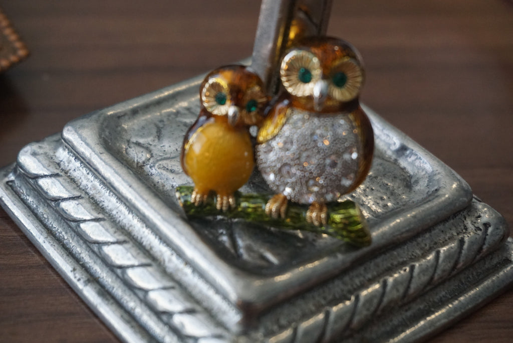 Cute Owl Couple Enamel Pin