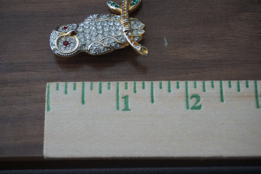 Vintage Owl Brooch Pin