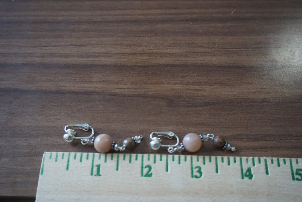 Handcrafted Beaded Drop Earrings