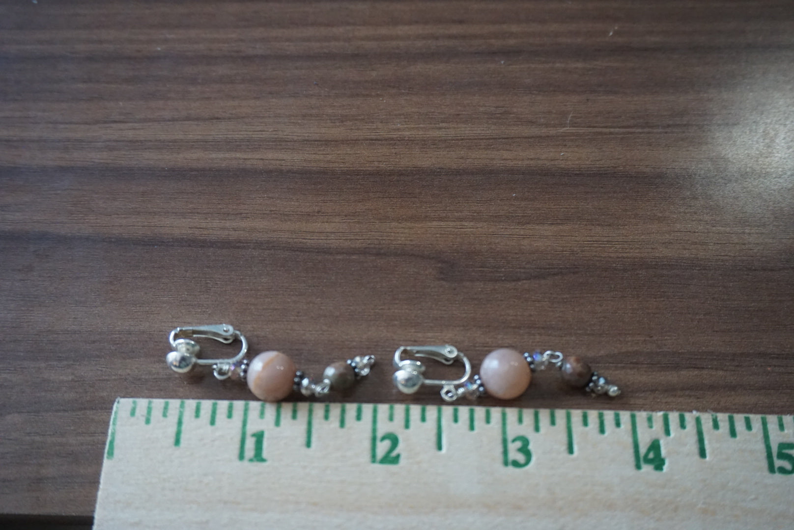 Handcrafted Beaded Drop Earrings