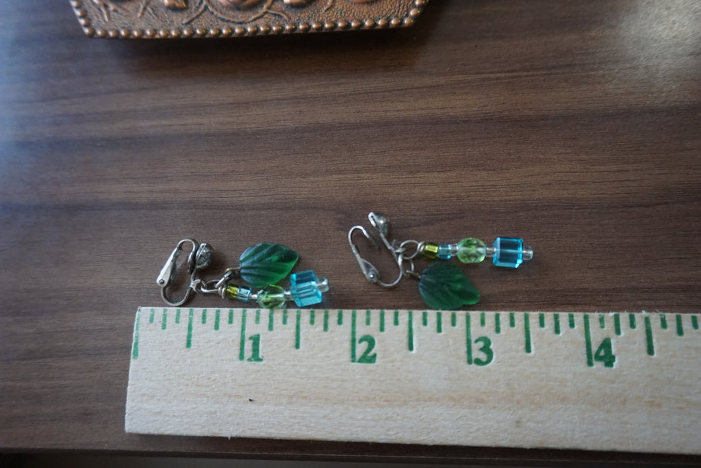 Leaf Dangle Earrings