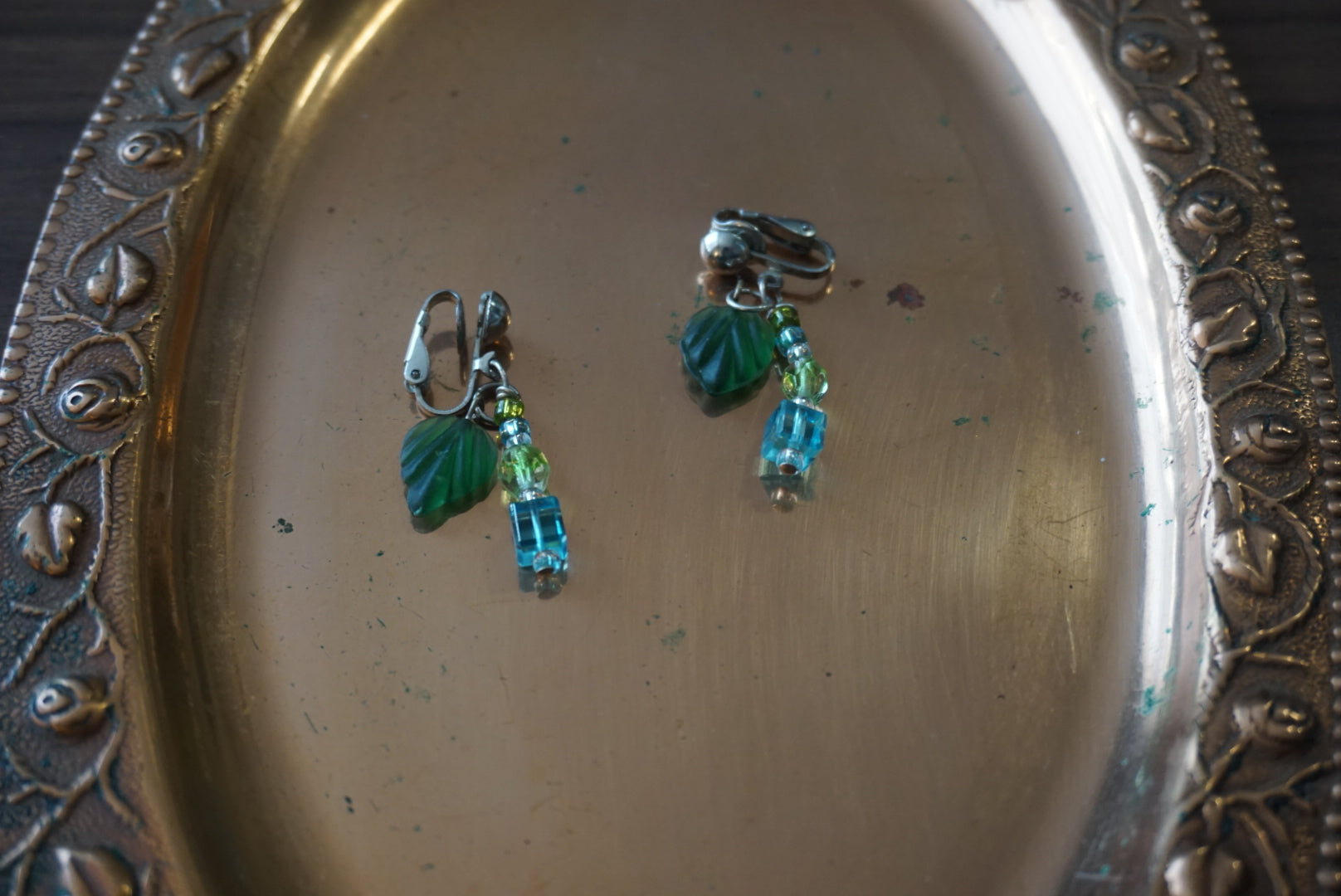 Leaf Dangle Earrings