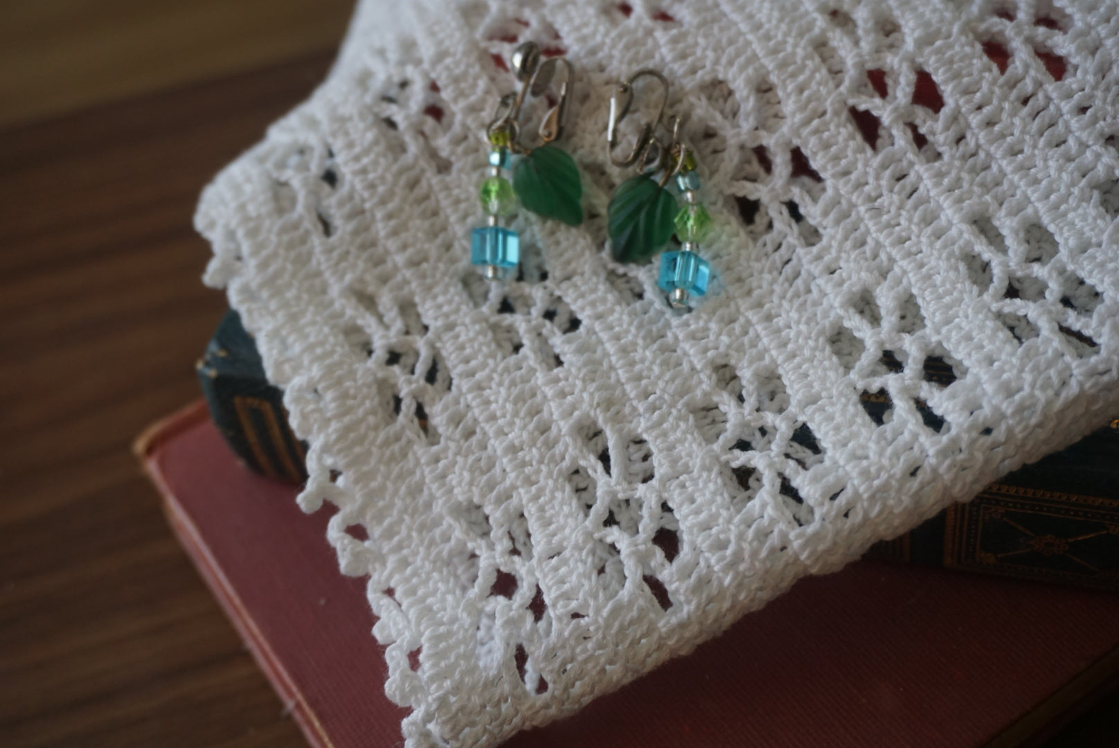 Leaf Dangle Earrings