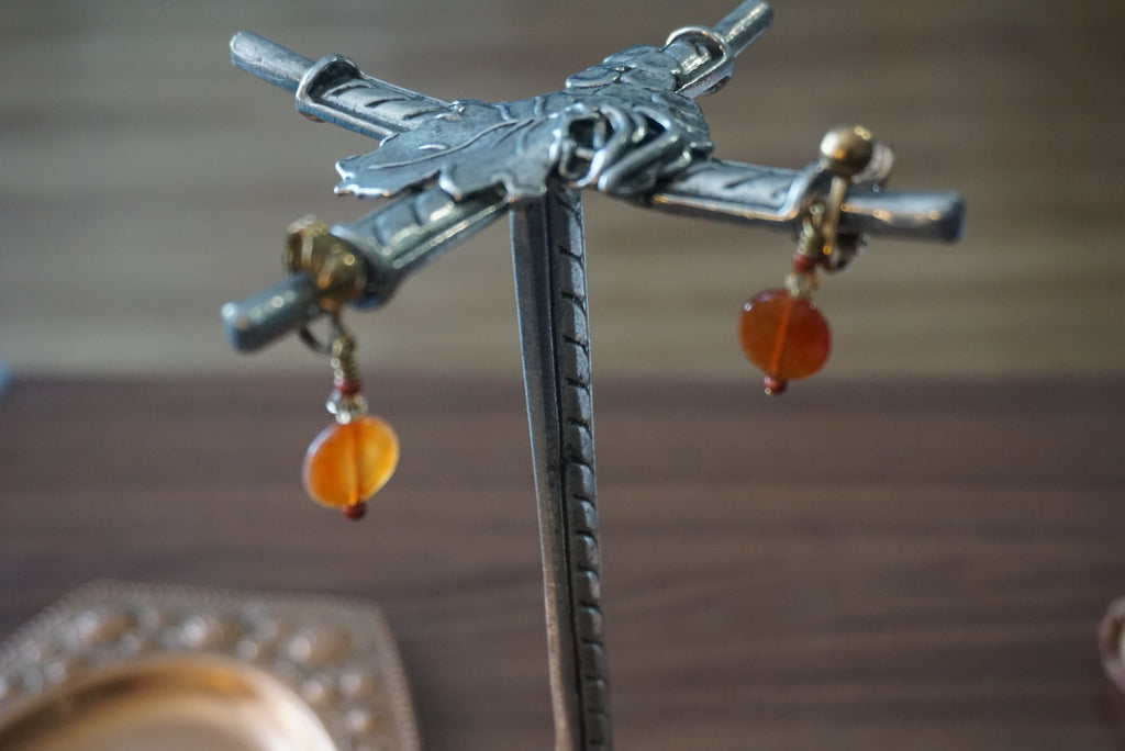 Vintage Beaded Earrings