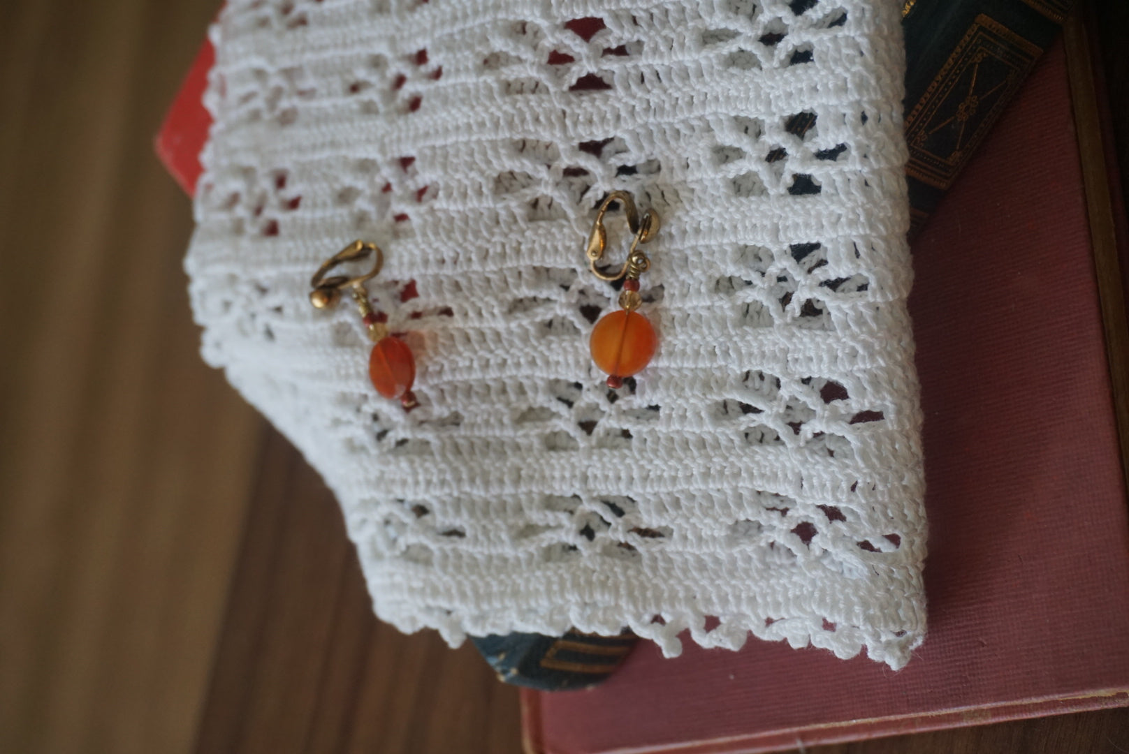 Vintage Beaded Earrings