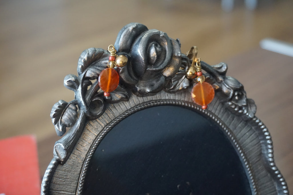 Vintage Beaded Earrings