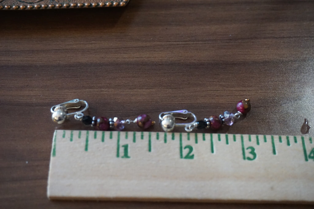 Stylish Beaded Dangle Earrings