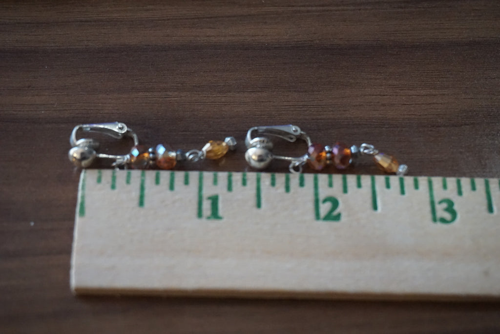 Stylish Beaded Dangle Earrings