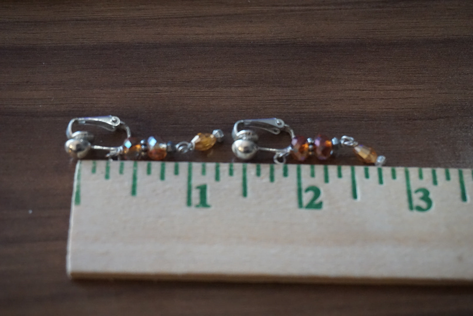 Stylish Beaded Dangle Earrings