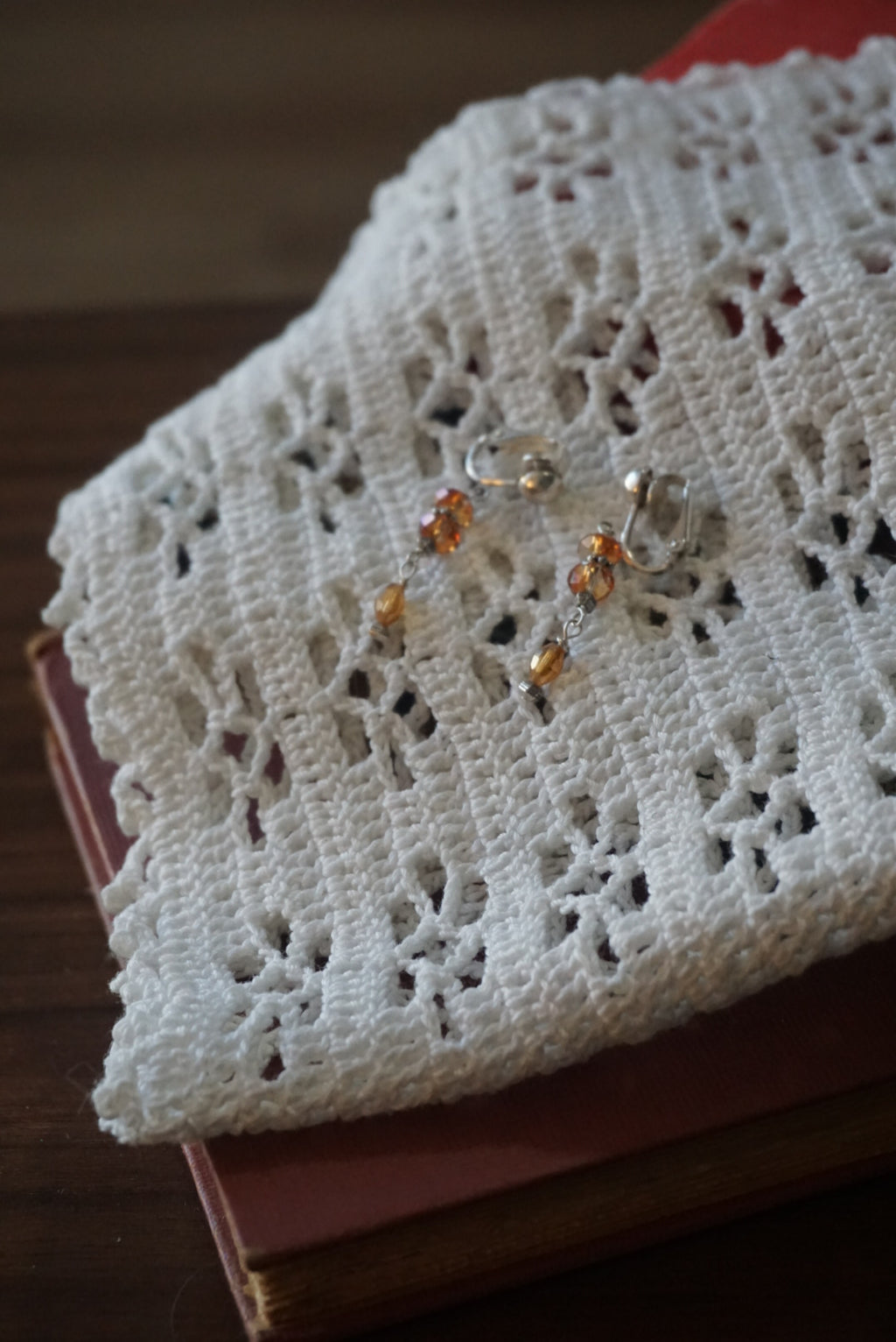 Stylish Beaded Dangle Earrings