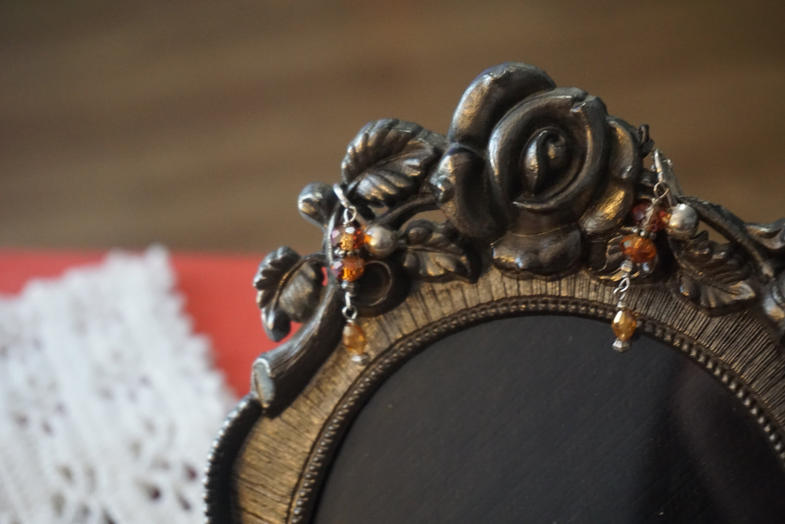 Stylish Beaded Dangle Earrings